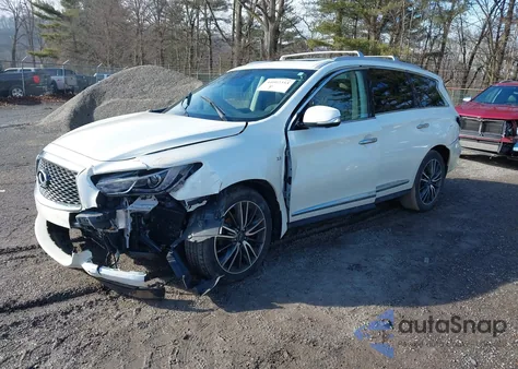 2020 Infiniti Qx60 Luxe Awd z USA, uszkodzony, nr VIN 5N1DL0MM9LC537017